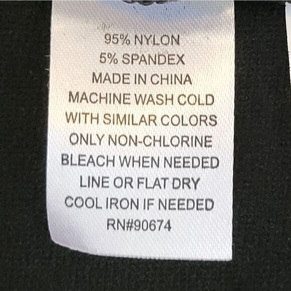 Boston Proper Black Ribbed Stretch Knit Back Slit Mini Skirt Size XS - Picture 4 of 7